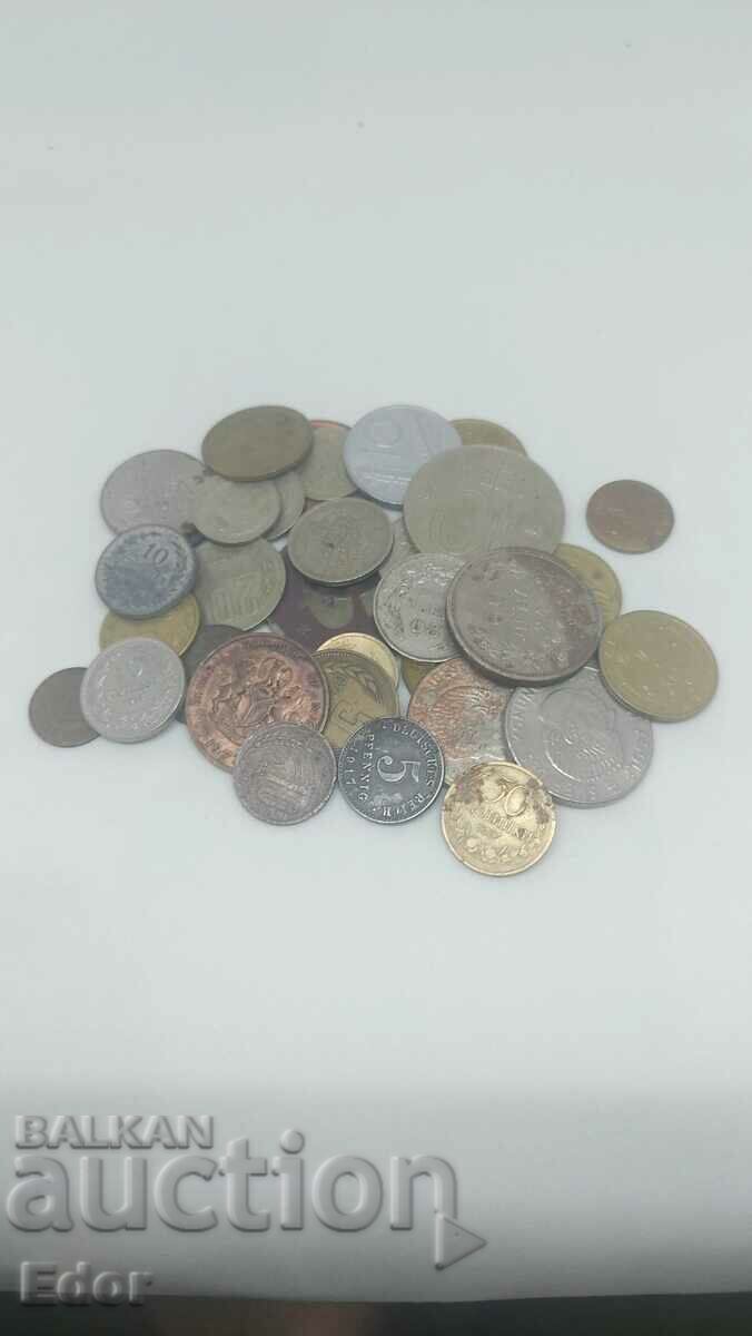 Лот 2- 33 монети,различни държави