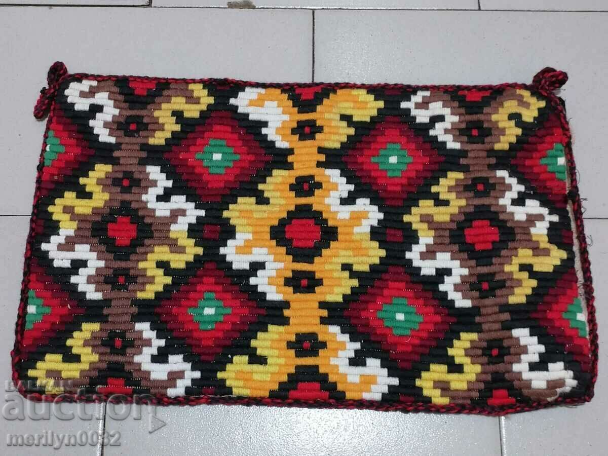 Πλεκτό κάλυμμα μαξιλαριού με πλέξη στο χέρι - 5