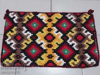 Husă de pernă țesătă manual din tricot