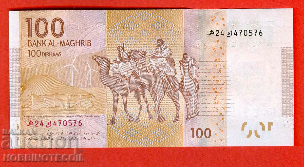 MOROCCO MOROCCO 100 issue - issue 2012 NEW UNC