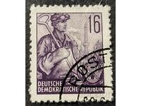 Ștampilă poștală poștală poștală Germania DDR - Oțel Schmelzer...