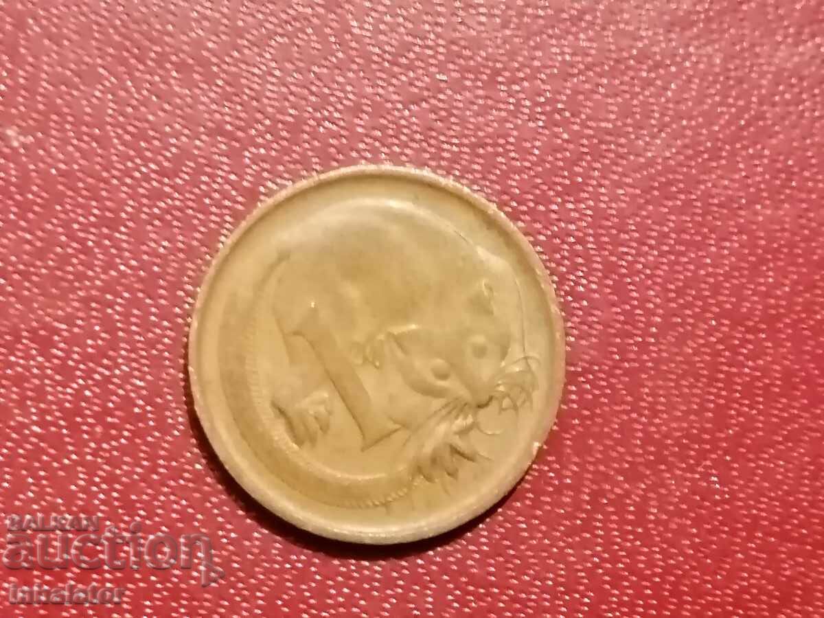 1971 год 1 цент Австралия
