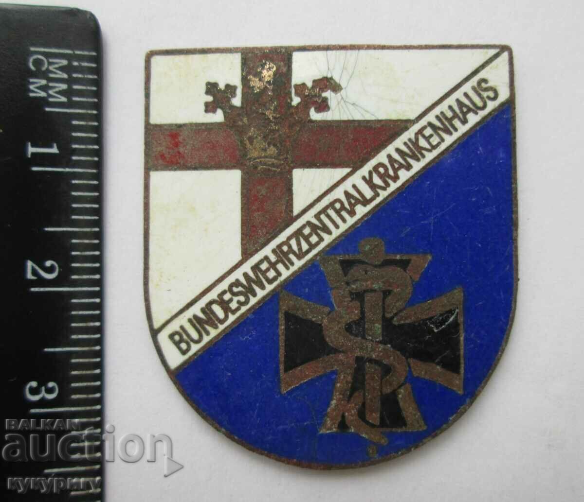 Old German military medical badge with enamel with price 25.00 BGN | € 12.78 Old German military medical badge with enamel with price 25.00 BGN | € 12.78