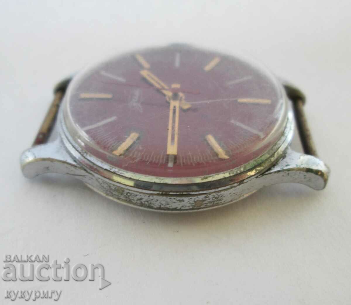 Ceas de mână mecanic pentru bărbați Star Sots Russian URSS ZIM cu preț 30.00 BGN | € 15.34 Ceas de mână mecanic pentru bărbați Star Sots Russian URSS ZIM cu preț 30.00 BGN | € 15.34