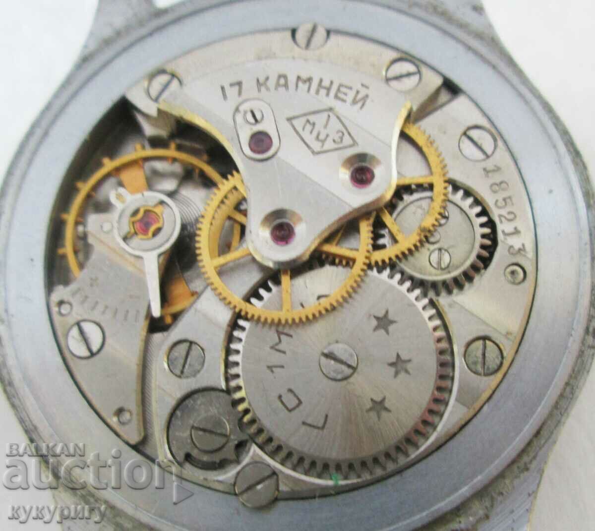 Ceas de mână mecanic pentru bărbați Star Sots Russian URSS ZIM - 7 Ceas de mână mecanic pentru bărbați Star Sots Russian URSS ZIM - 7