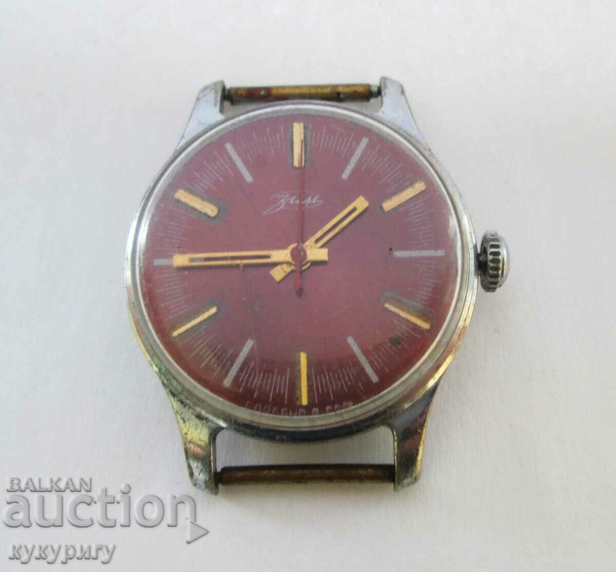 Star Sots Russian USSR men's mechanical wristwatch ZIM