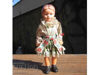 old Bulgarian doll in folk costume