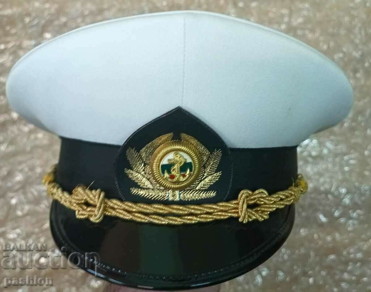 Officer's Navy Cockade Cap 1
