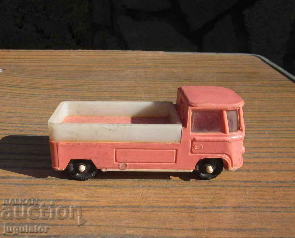 old Russian USSR plastic toy truck from Sotsa - 6