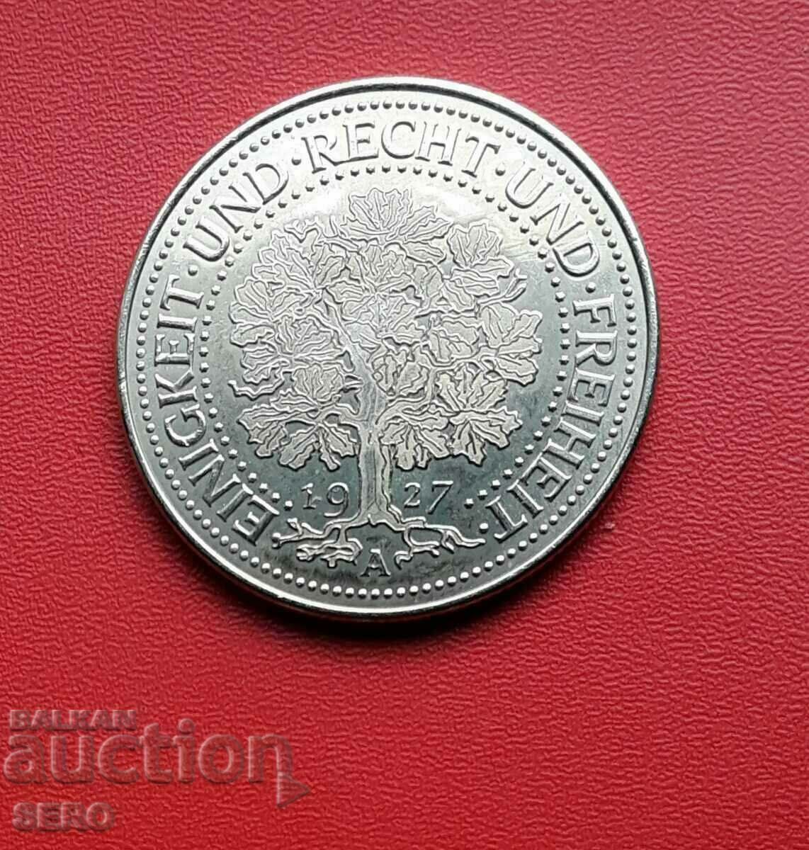 Германия-5 марки 1927-реплика от 2005