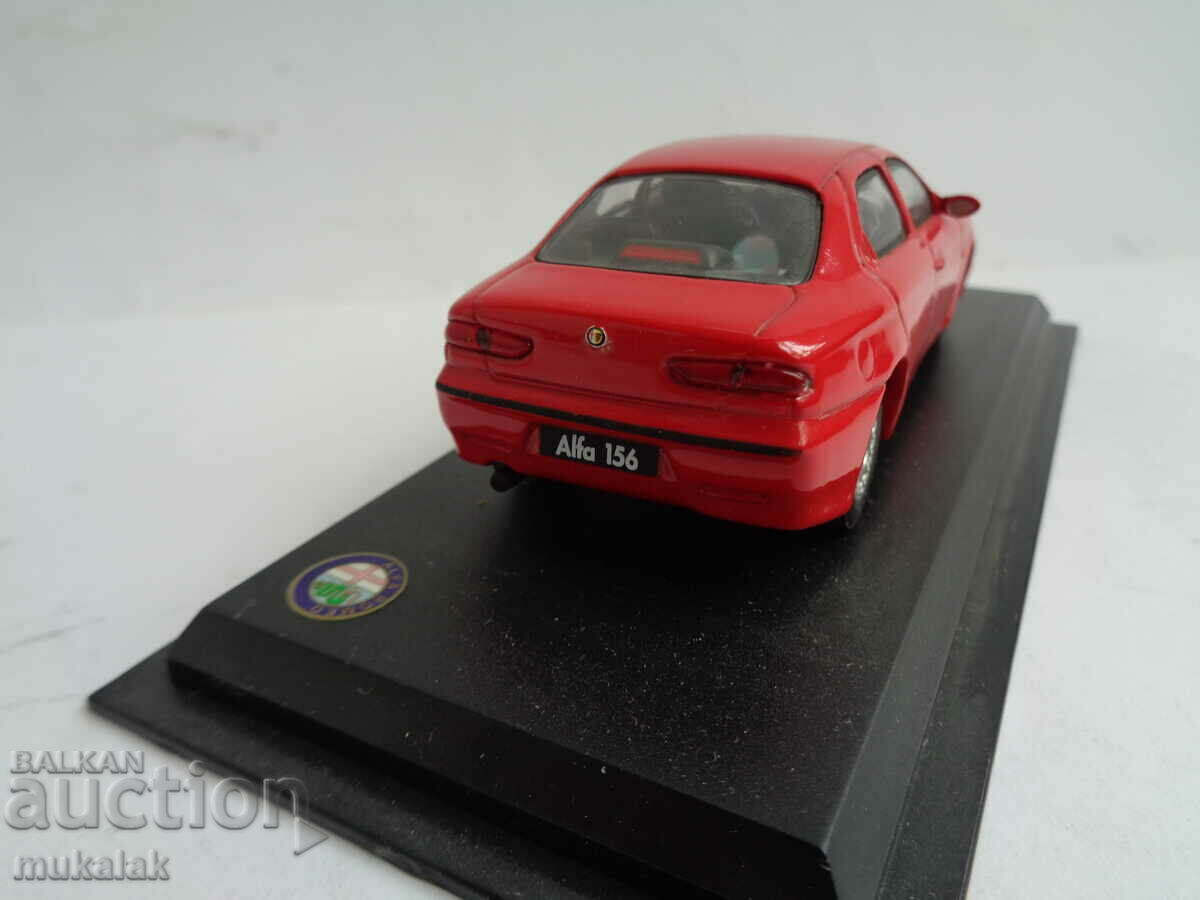 Delivery of 1:43 ALFA ROMEO 156 TROLLEY TOY MODEL Delivery of 1:43 ALFA ROMEO 156 TROLLEY TOY MODEL