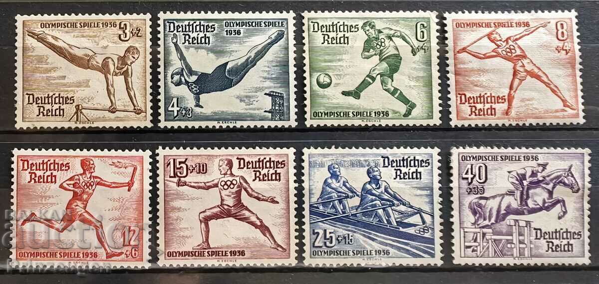 Germania - Al Treilea Reich - 1936 - serie completa