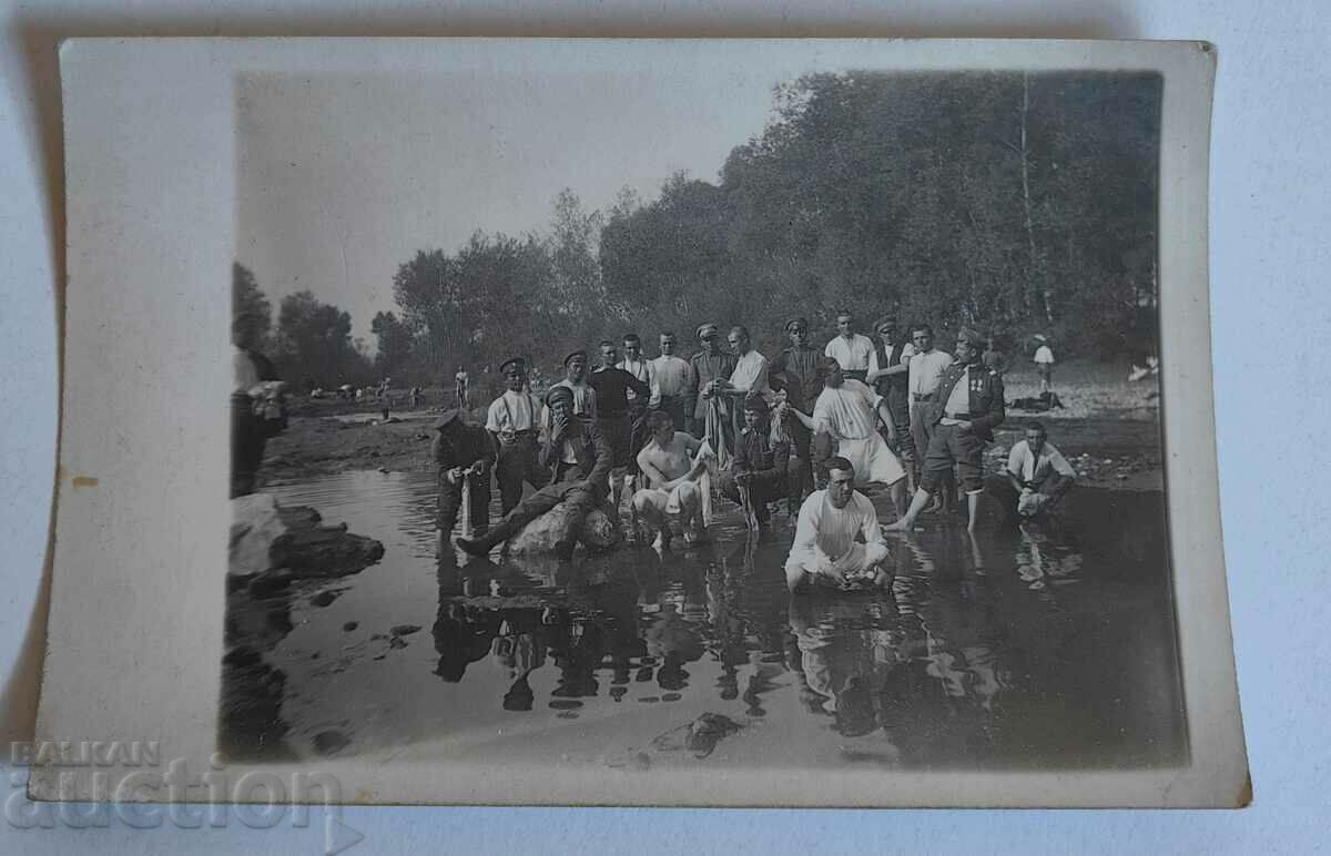SPĂFĂTORIE FOTO MILITARĂ RĂZBOI Război Mondial REGATUL BULGARIA
