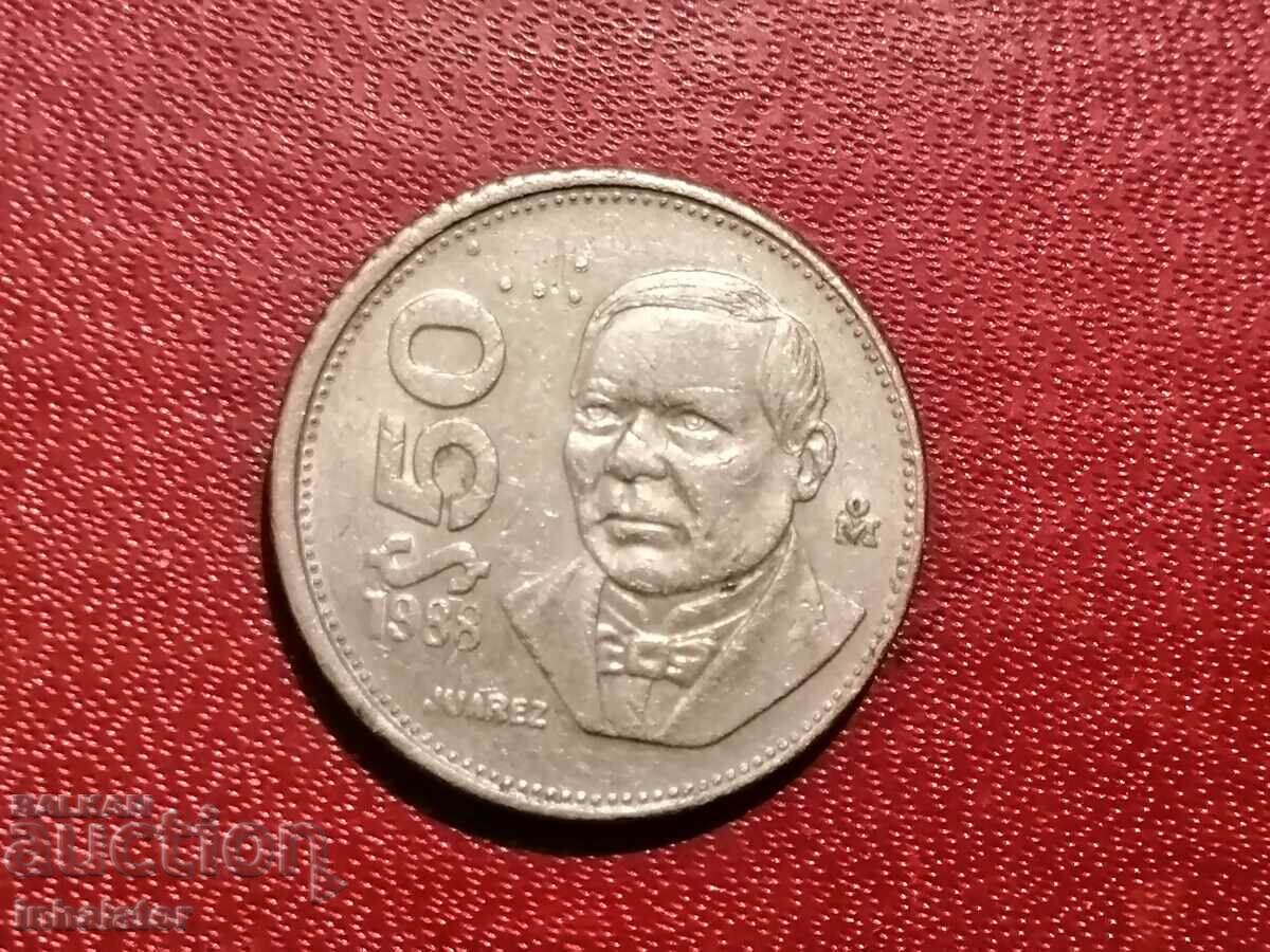 50 πέσος 1988 Μεξικό