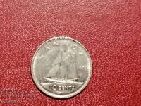 1977 год 10 цента Канада Кораб