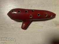 Fluier ceramic vechi ocarina maestru