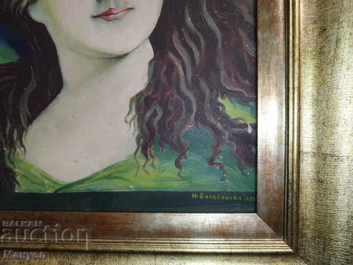 Auction Old eclectic painting. Auction Old eclectic painting.