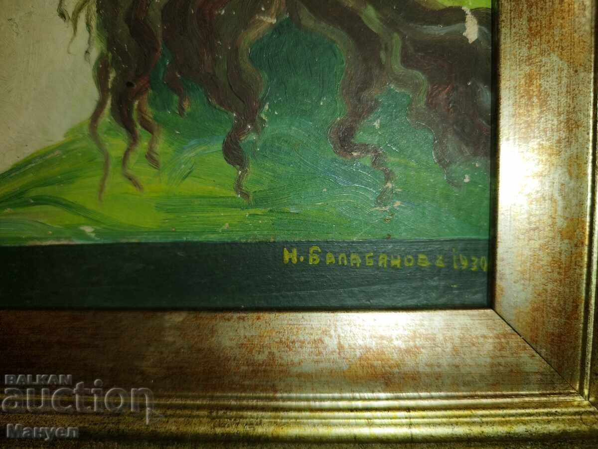 Delivery of Old eclectic painting. Delivery of Old eclectic painting.