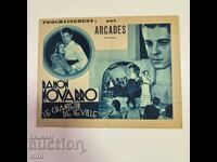 Broșură publicitară tipărită în 1931 pentru filmul Cântărețul din Sevilla