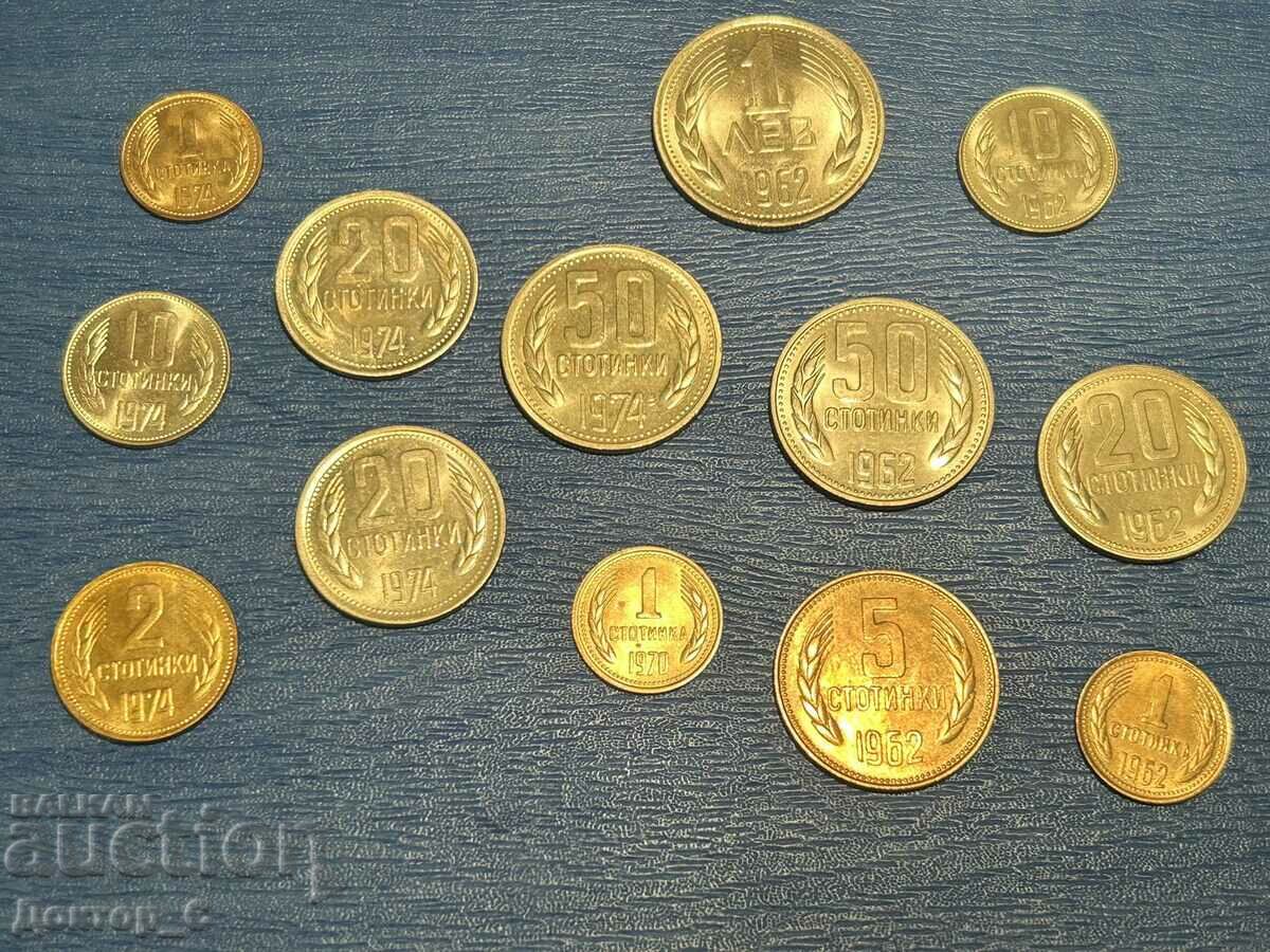 From 1 penny! Lot of 13 Soc circulation coins