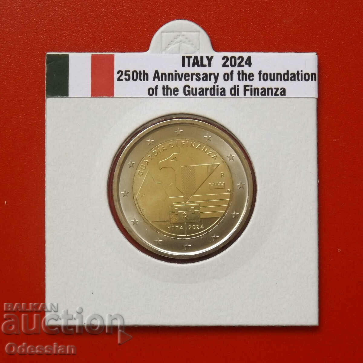 Italy • 2 euros • Financial Police • 2024