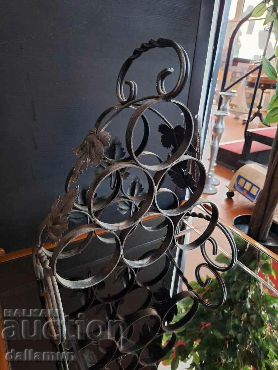 Metal stand for 6 bottles