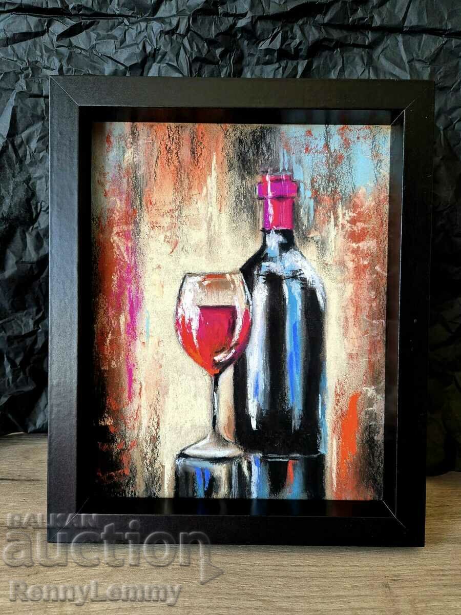 Wine, painting original