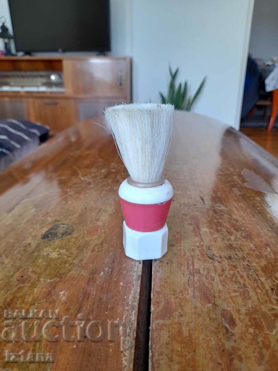 An old shaving brush
