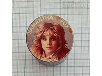 SAMANTHA FOX ПОП МУЗИКА СТАРА ЗНАЧКА