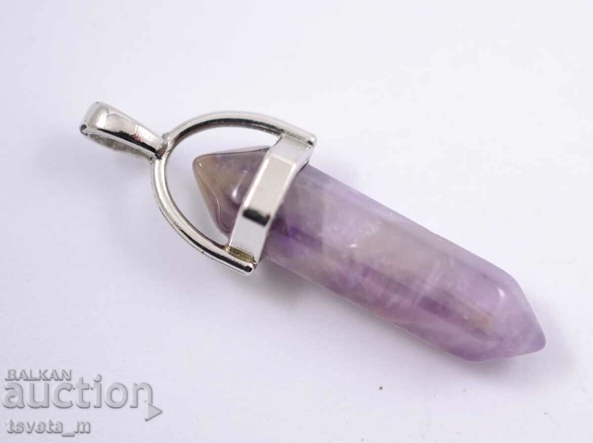 Μενταγιόν, μενταγιόν αμέθυστου με τιμή 5.00 BGN | € 2.56 Μενταγιόν, μενταγιόν αμέθυστου με τιμή 5.00 BGN | € 2.56