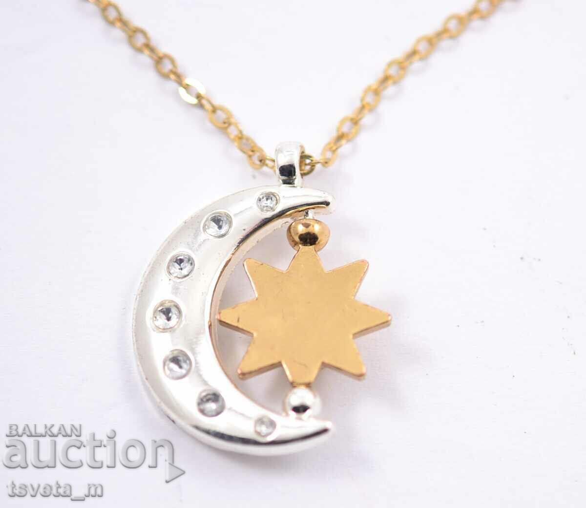 Auction Chain with medallion, pendant, necklace Auction Chain with medallion, pendant, necklace