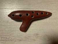 Fluier ceramic vechi ocarina maestru