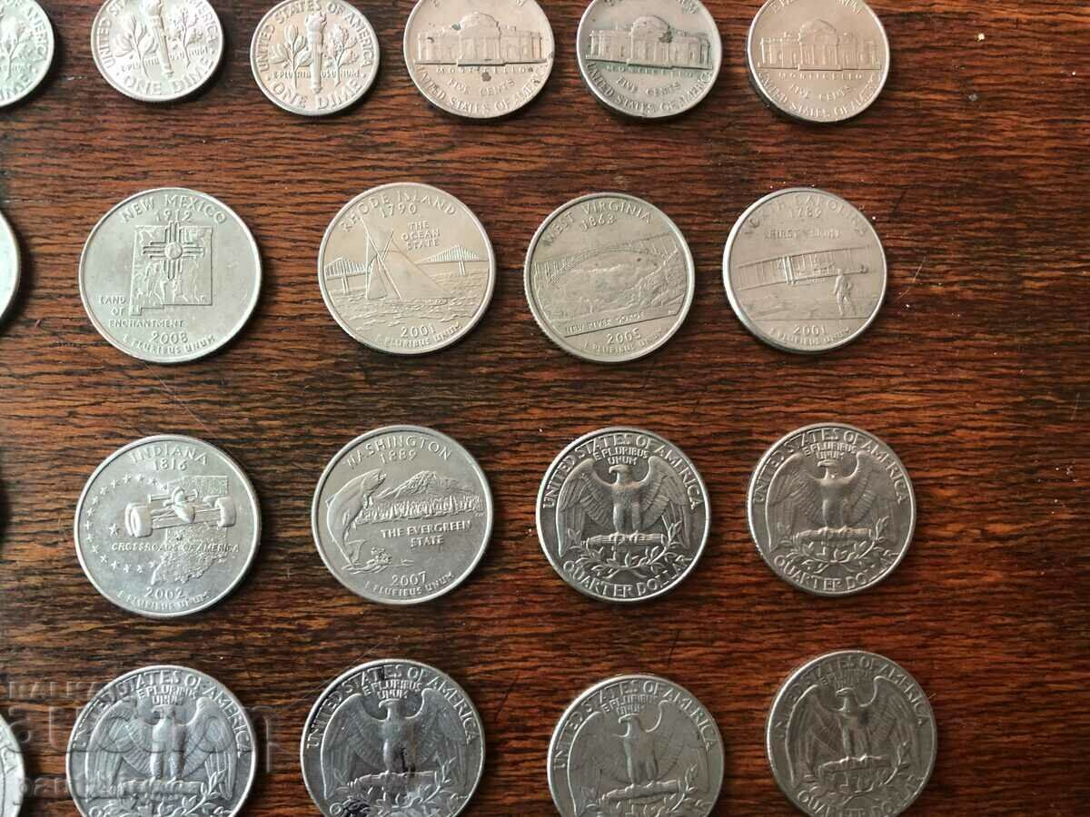 Delivery of LOT OF COINS USA 29 NUMBERS Delivery of LOT OF COINS USA 29 NUMBERS