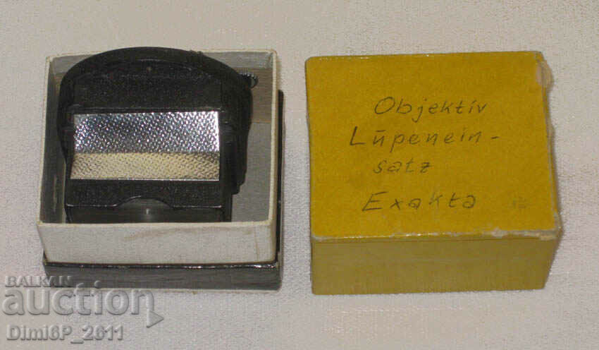 Σπάνιος vintage Exakta IHAGEE Finder μεγεθυντικός φακός με οθόνη, κουτί