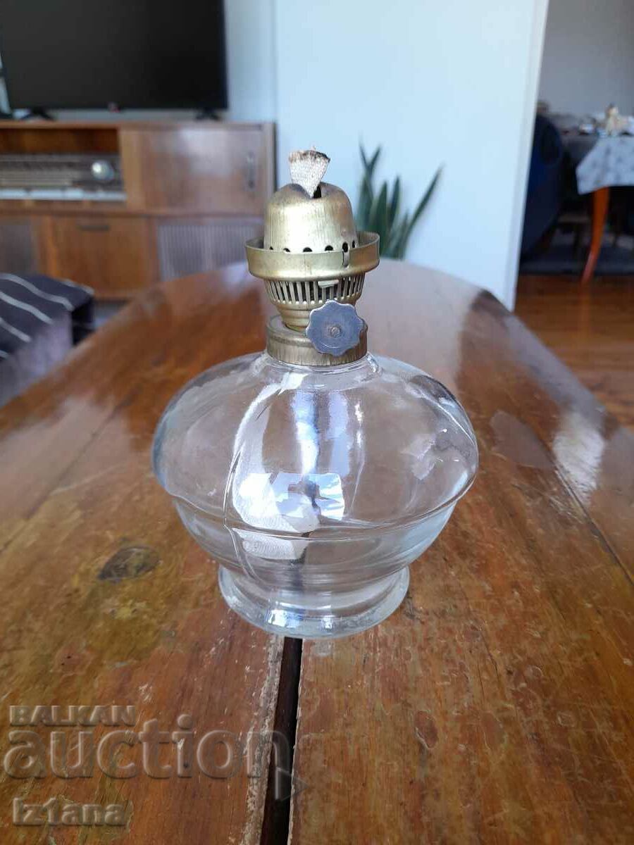 Стара газена лампа с цена 33.00 лв. | € 16.87 Стара газена лампа с цена 33.00 лв. | € 16.87