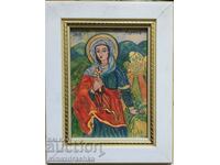 Εικόνα της Αγίας Μαρίνας, ζωγραφισμένη στο χέρι