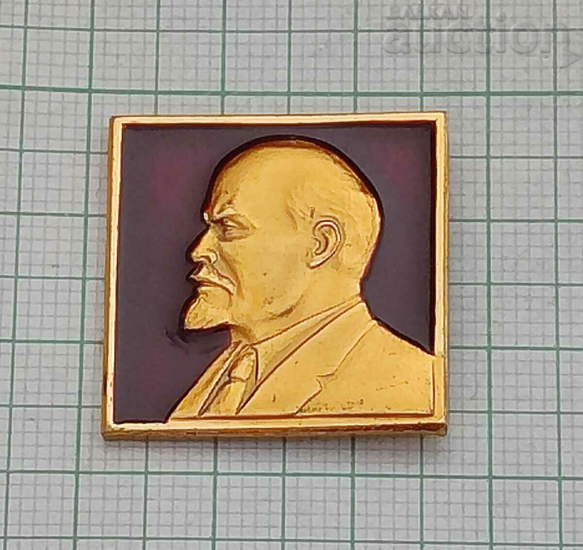 LENIN USSR BADGE LENIN USSR BADGE