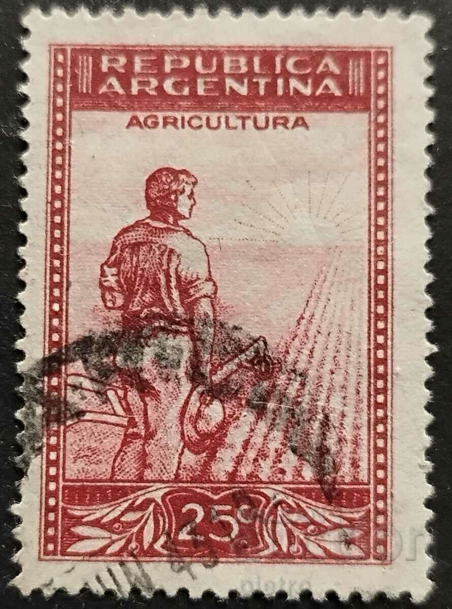 ΑΡΓΕΝΤΙΝΗ 1936 25 δευτ. γραμματόσημο γεωργίας.