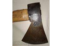 Old branded German ax tool