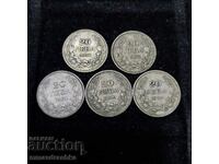Silver coins from royal times