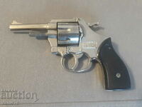 Retro metal pistol with holsters Yugoslavia