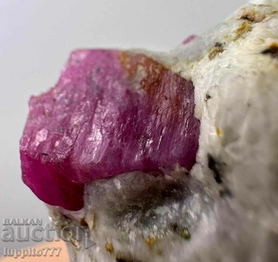 42 grams of natural ruby corundum on a unique matrix with price 690.00 BGN | € 352.79 42 grams of natural ruby corundum on a unique matrix with price 690.00 BGN | € 352.79