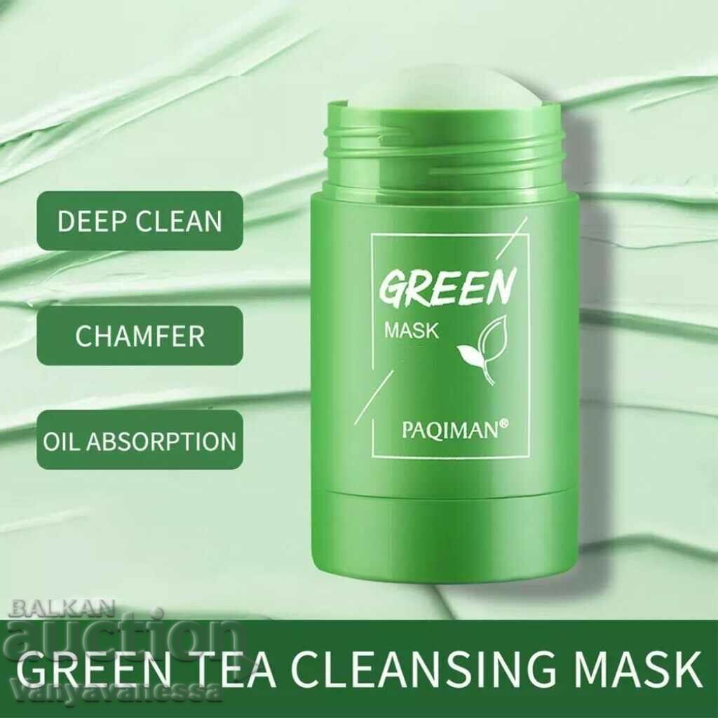 Auction Face cleansing mask with green tea in the form of a stick Auction Face cleansing mask with green tea in the form of a stick