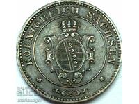 1 pfennig 1865 Saxonia Germania