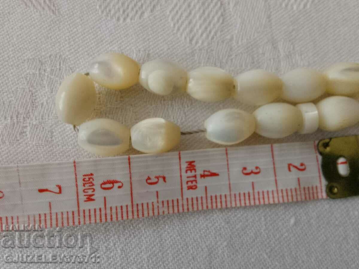 Authentic Old Mother of Pearl Rosary - 5