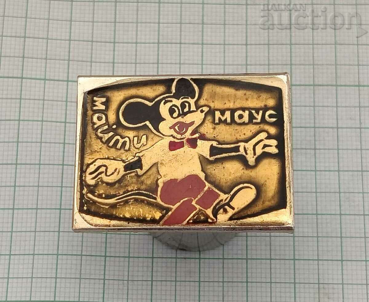 MICKEY MOUSE DISNEY ANIMATION BADGE