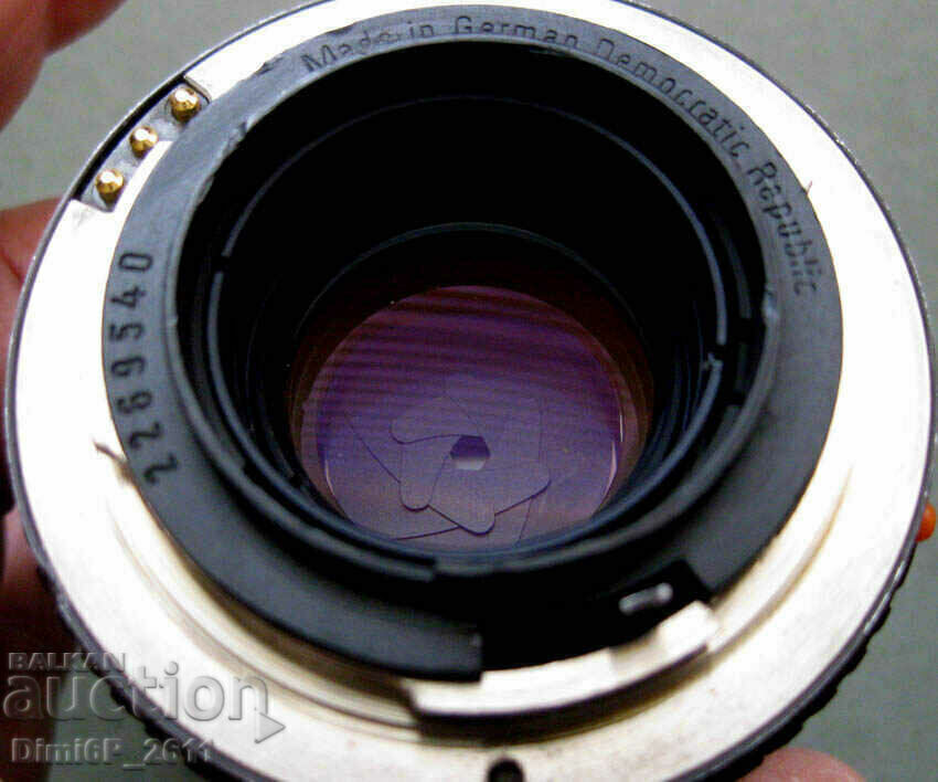 Доставка на Винтидж обектив Pentacon Practicar 2.8/135mm MC, PB байонет