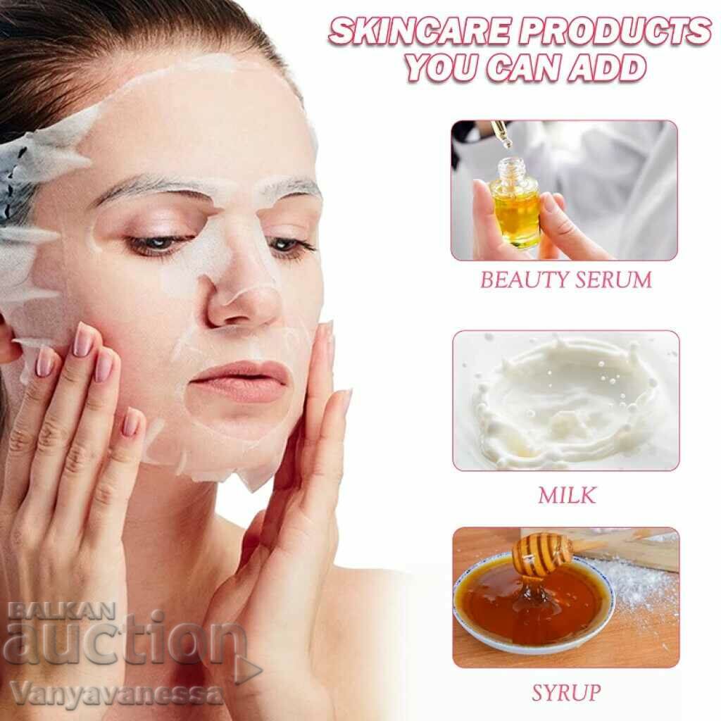Set of 10 pcs. compressed face mask, skin care