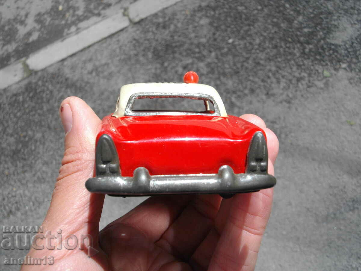 OLD TIN TOY TROLLEY - 6 OLD TIN TOY TROLLEY - 6