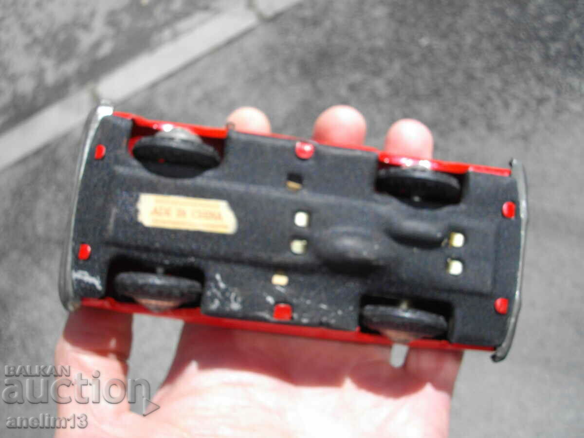 OLD TIN TOY TROLLEY - 7 OLD TIN TOY TROLLEY - 7